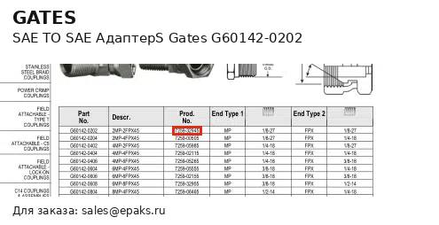 Gates G60142-0202