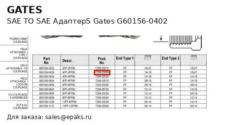 Gates G60156-0402