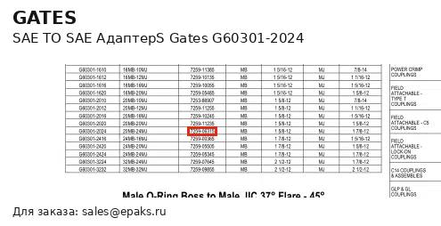 Gates G60301-2024