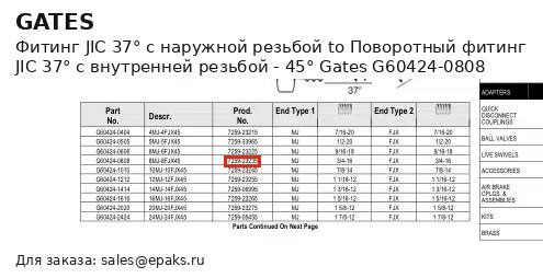 Gates G60424-0808