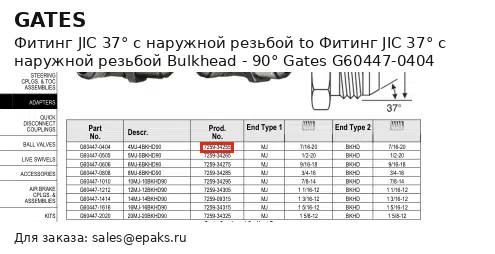 Gates G60447-0404