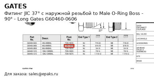 Gates G60460-0606