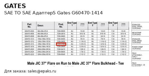 Gates G60470-1414