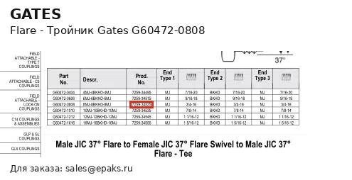 Gates G60472-0808
