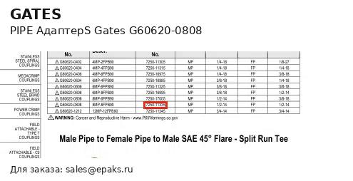 Gates G60620-0808