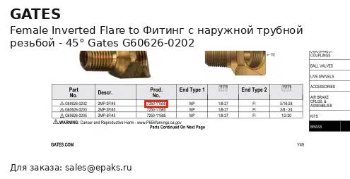 Gates G60626-0202