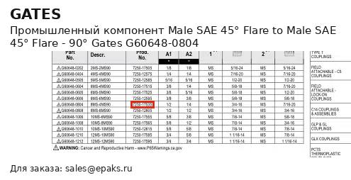 Gates G60648-0804