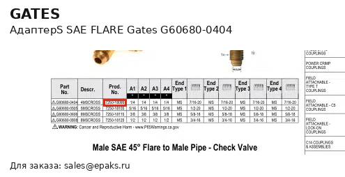 Gates G60680-0404