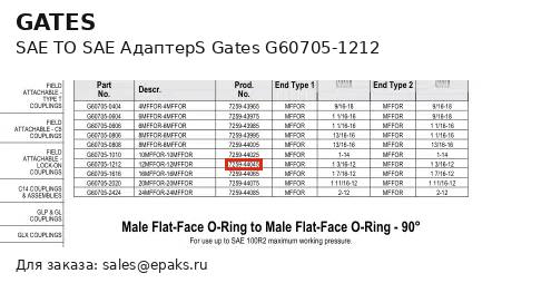 Gates G60705-1212