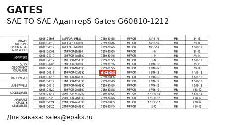 Gates G60810-1212