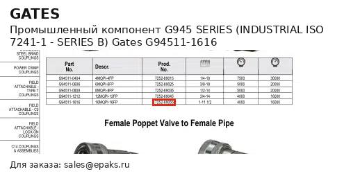 Gates G94511-1616