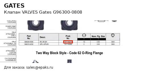 Gates G96300-0808