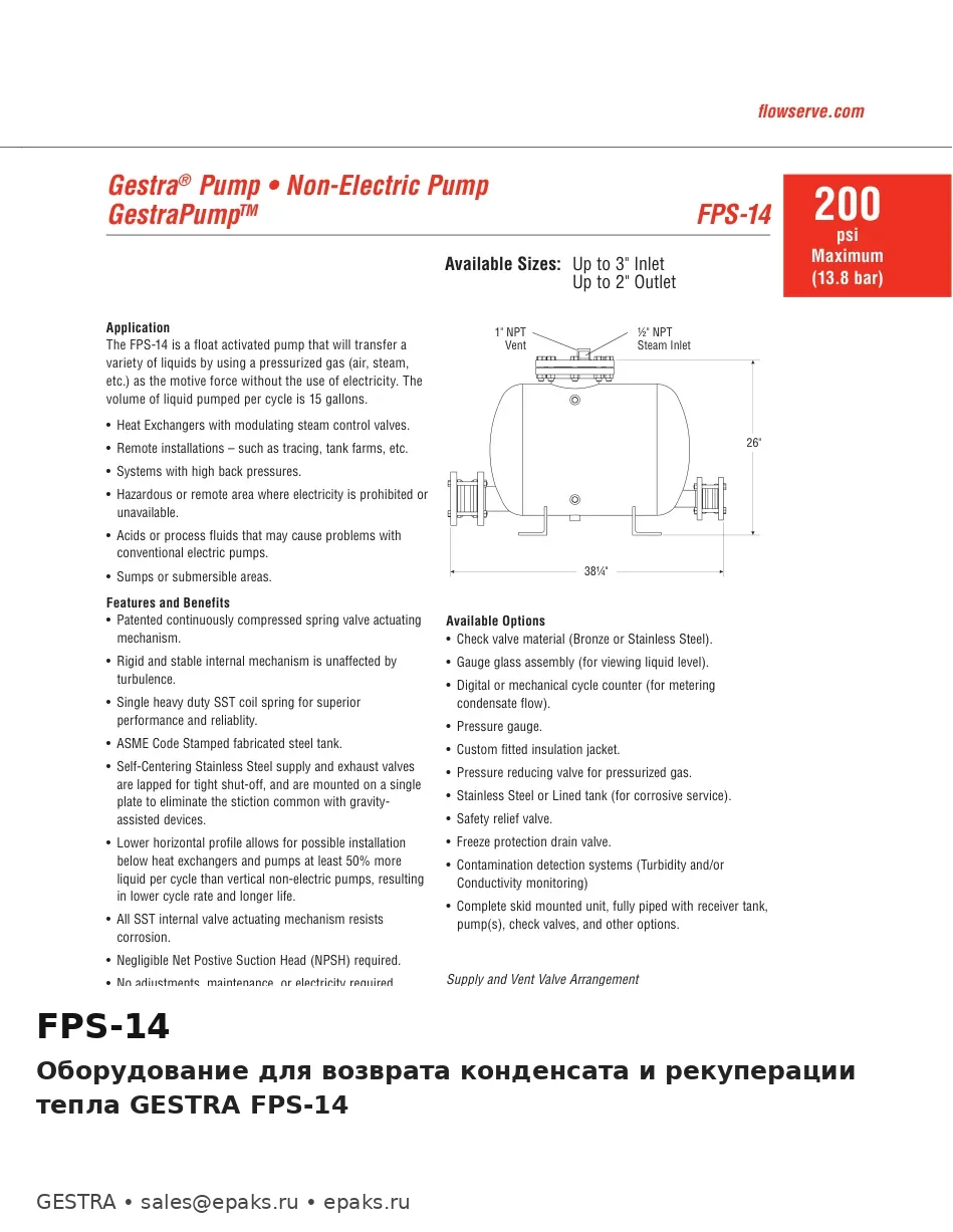 GESTRA FPS-14