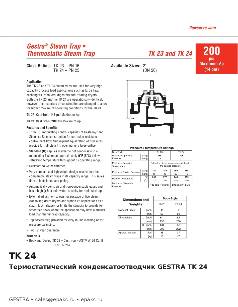 GESTRA TK 24