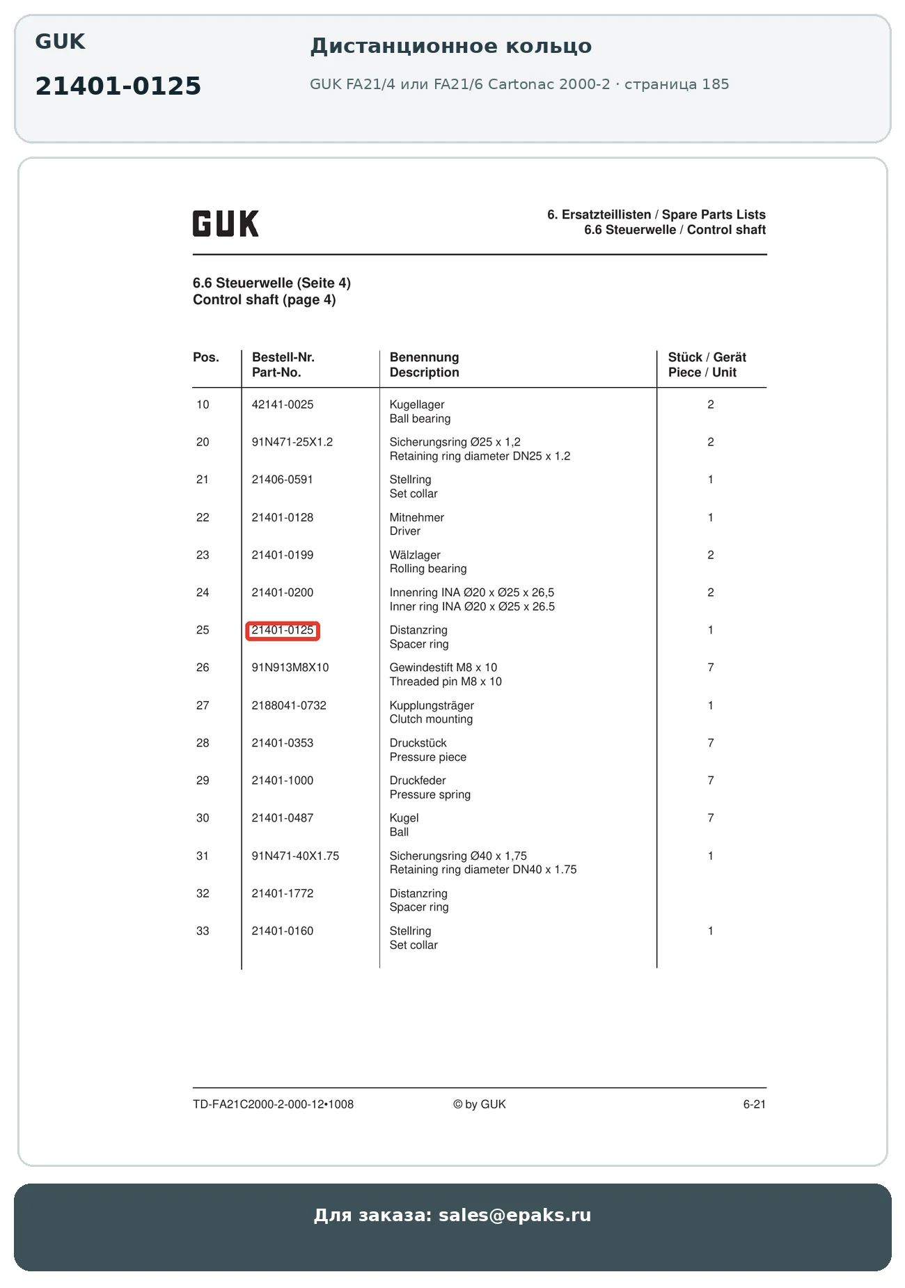 GUK 21401-0125