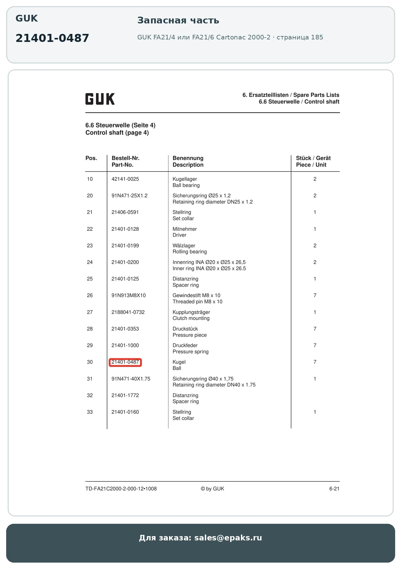 GUK 21401-0487