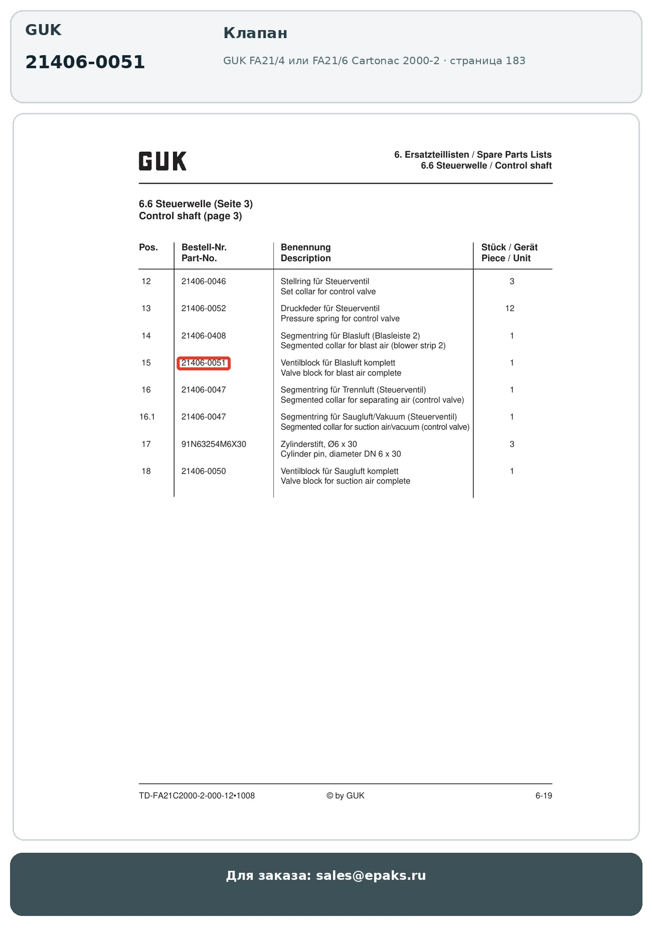 GUK 21406-0051