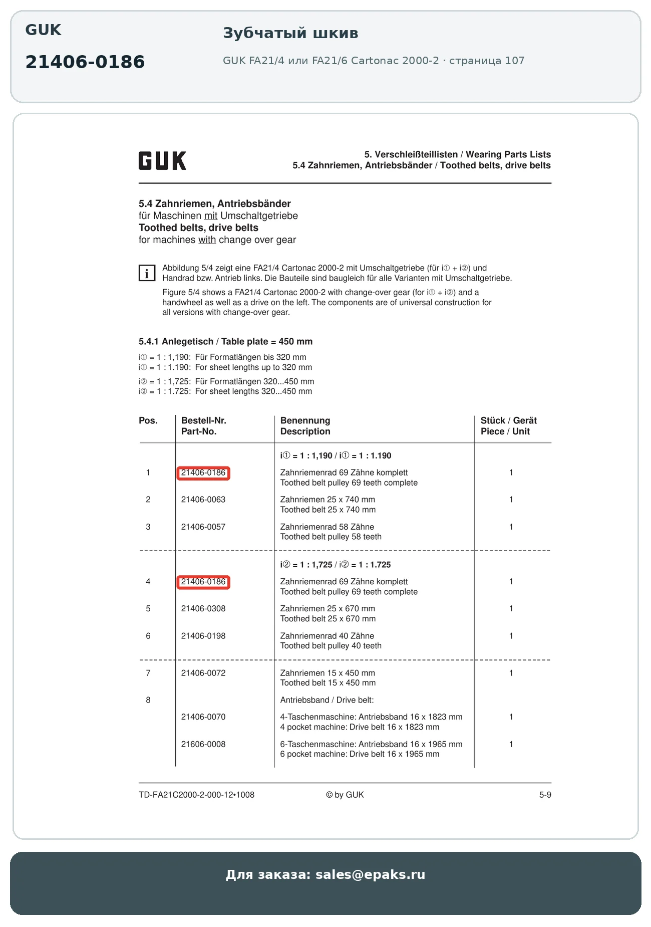 GUK 21406-0186