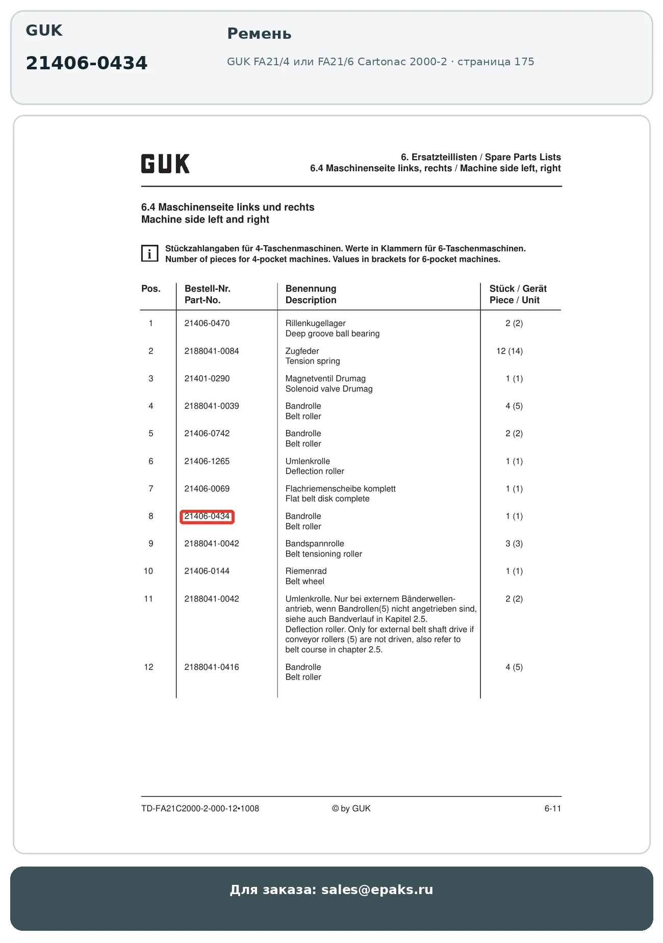 GUK 21406-0434