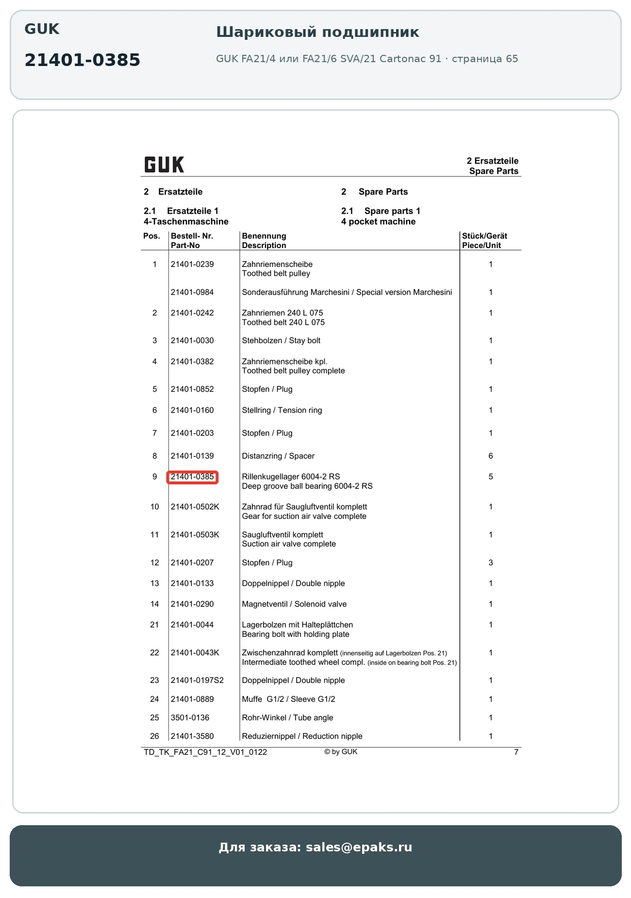 GUK 21401-0385
