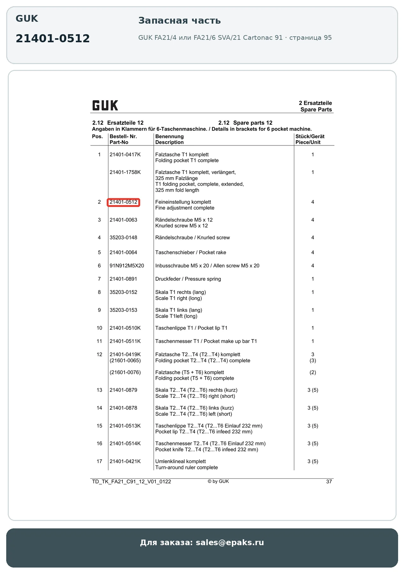GUK 21401-0512