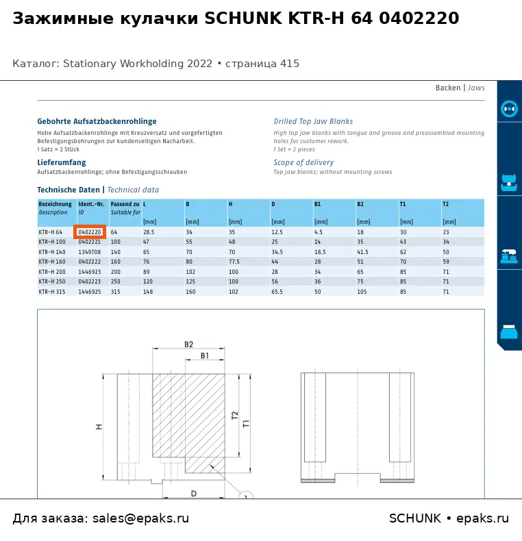 SCHUNK 0402220