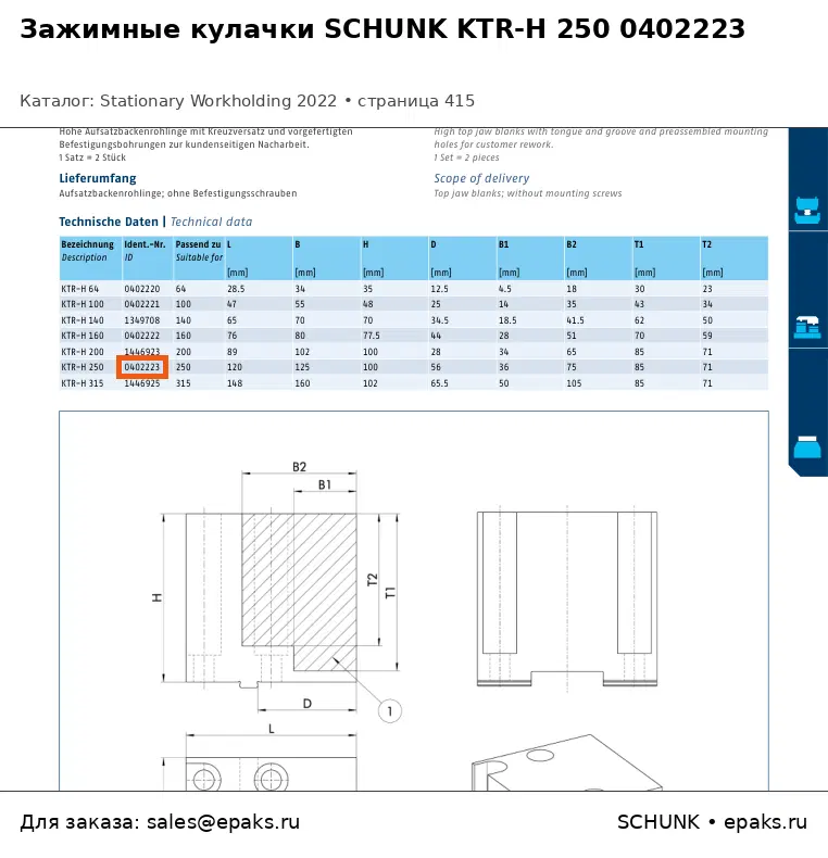 SCHUNK 0402223