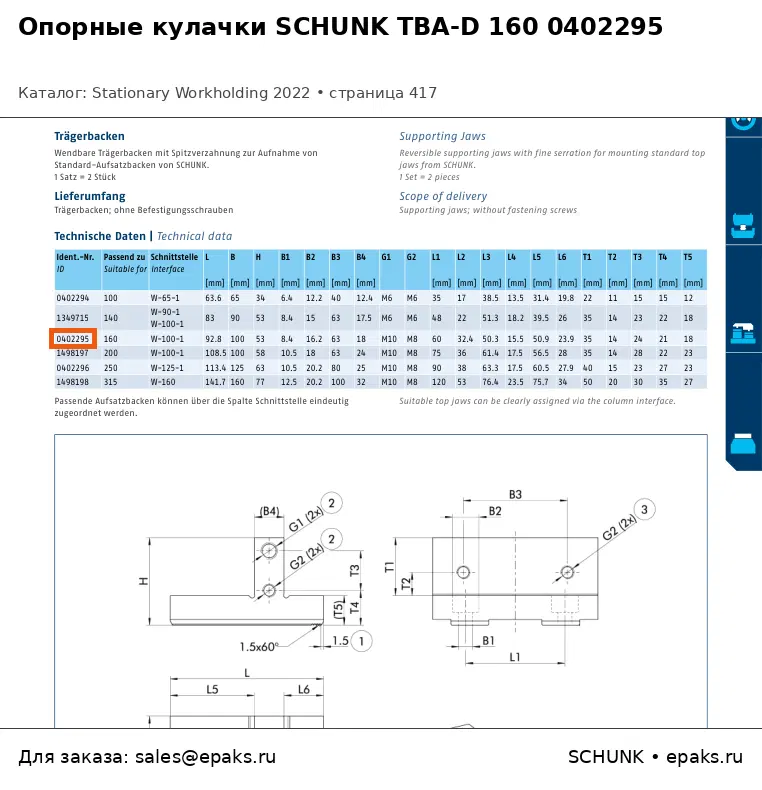 SCHUNK 0402295