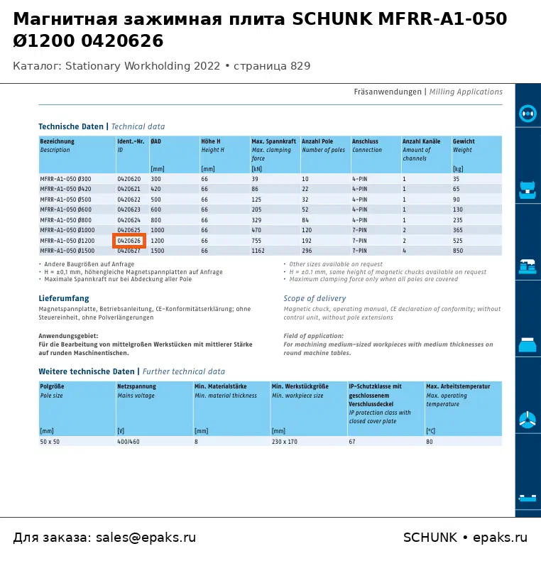 SCHUNK 0420626