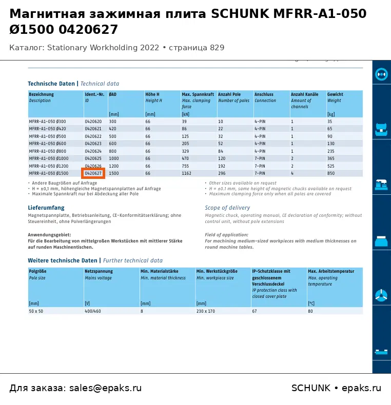 SCHUNK 0420627
