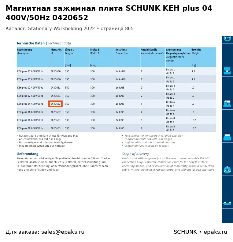 SCHUNK 0420652