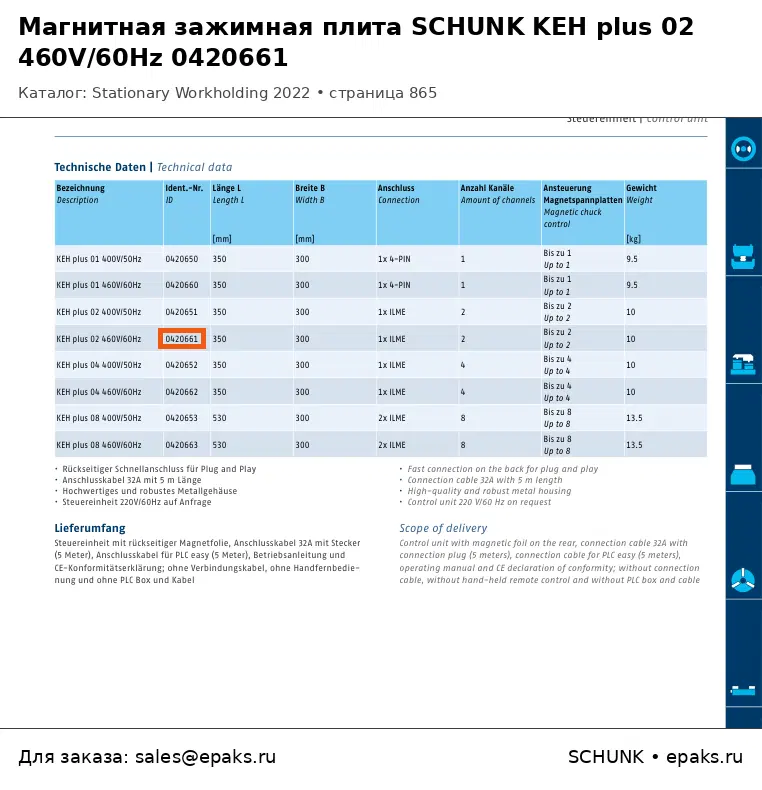 SCHUNK 0420661