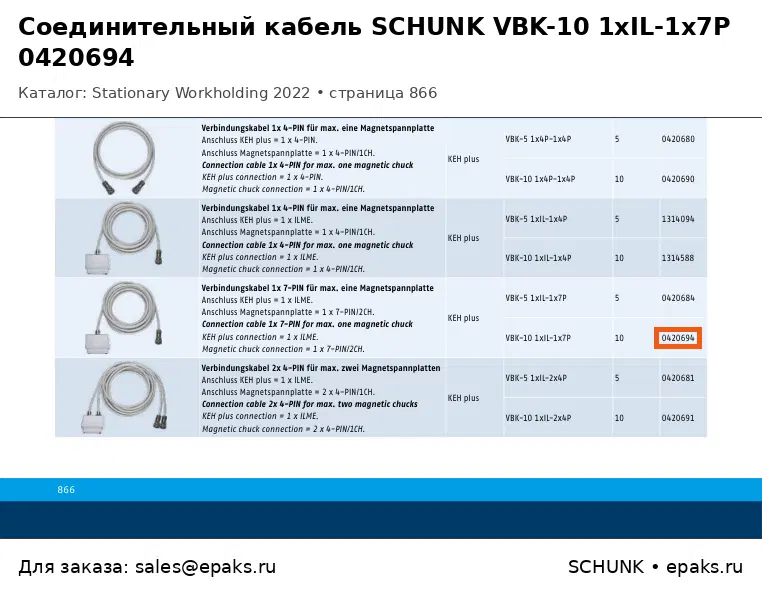SCHUNK 0420694