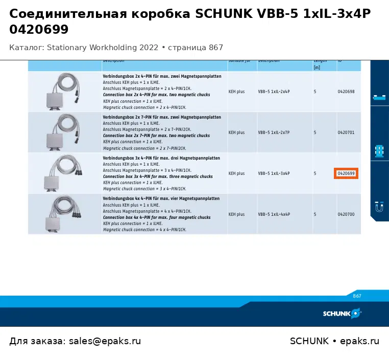 SCHUNK 0420699