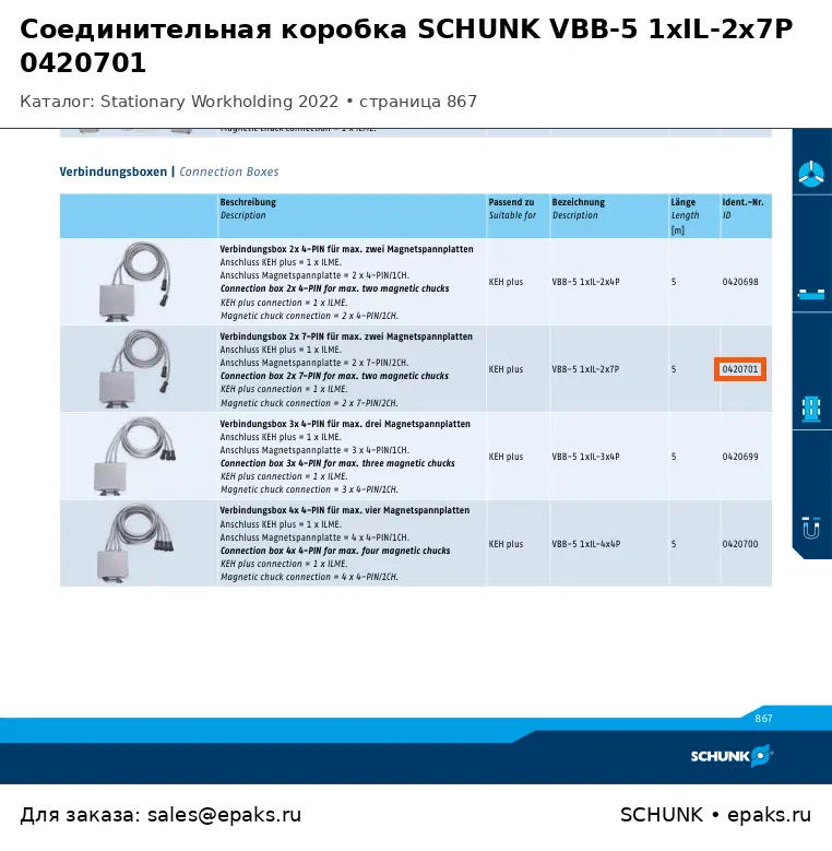 SCHUNK 0420701