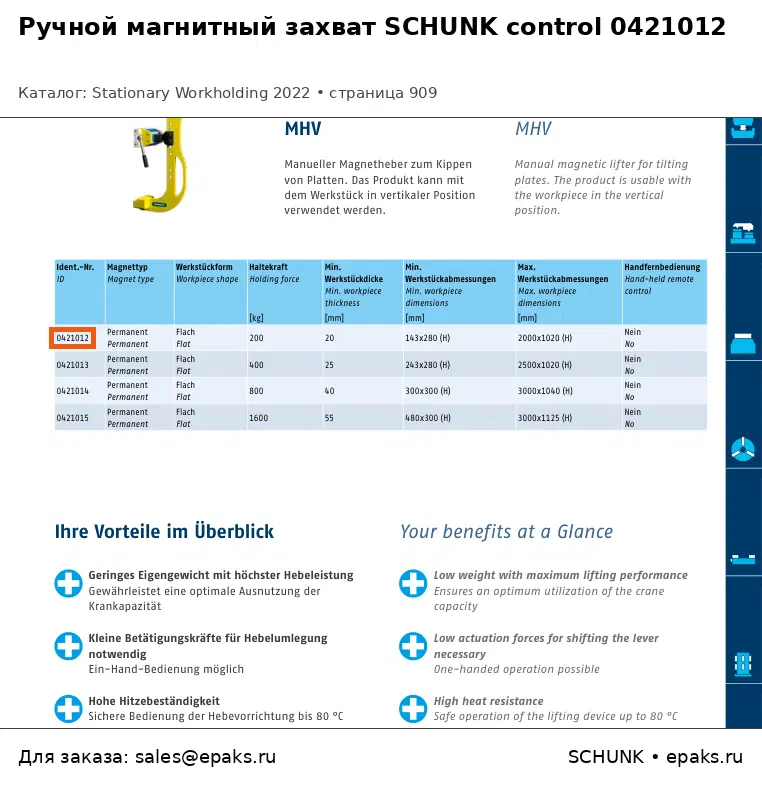 SCHUNK 0421012