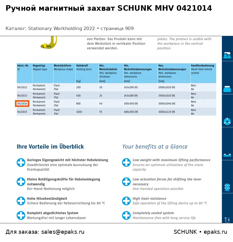 SCHUNK 0421014