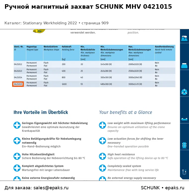 SCHUNK 0421015