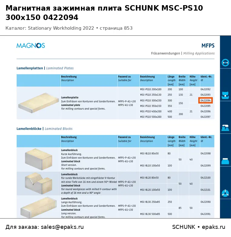 SCHUNK 0422094