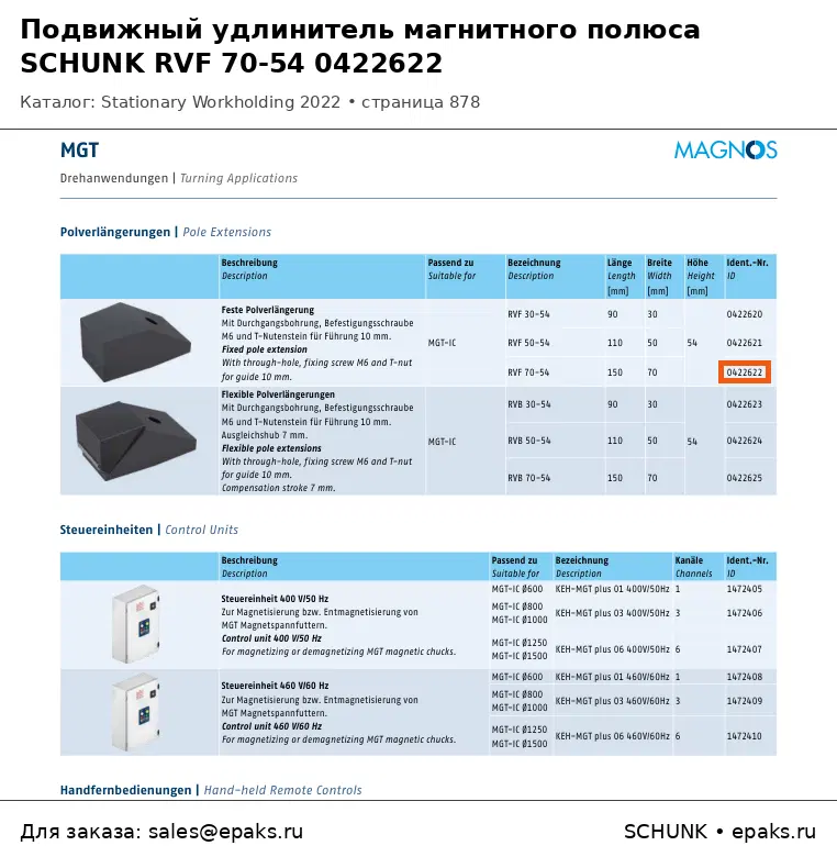 SCHUNK 0422622
