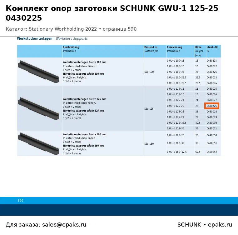 SCHUNK 0430225