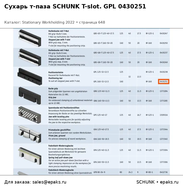 SCHUNK 0430251