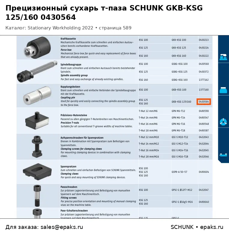 SCHUNK 0430564