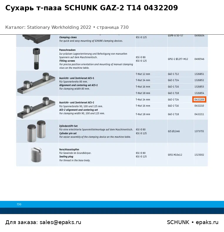 SCHUNK 0432209