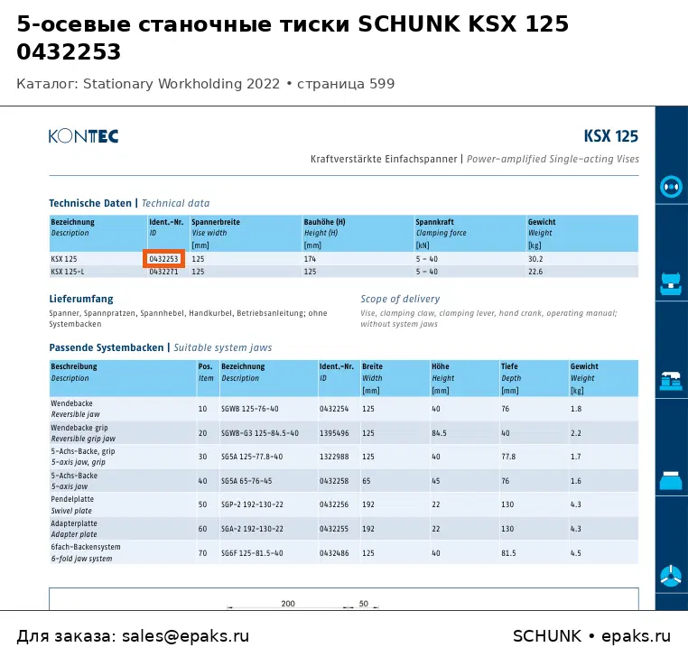 SCHUNK 0432253