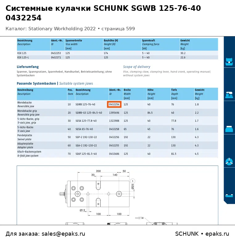 SCHUNK 0432254