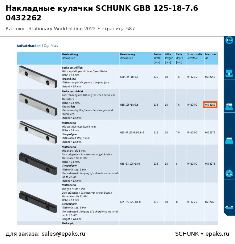 SCHUNK 0432262