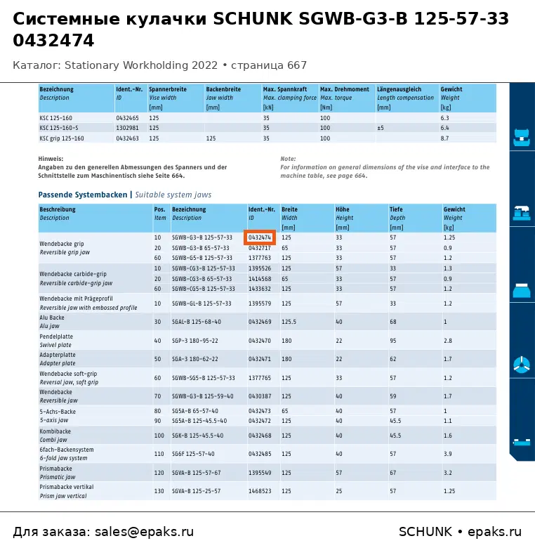 SCHUNK 0432474