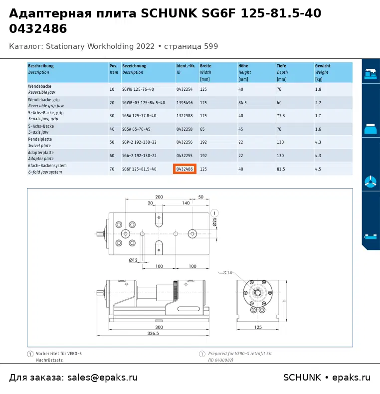 SCHUNK 0432486