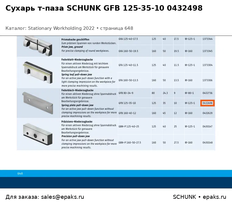 SCHUNK 0432498